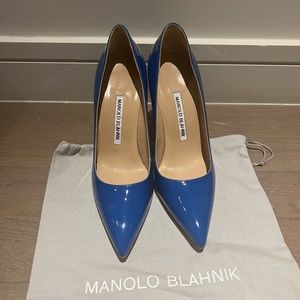 Manolo Blahnik BB Leather Heels